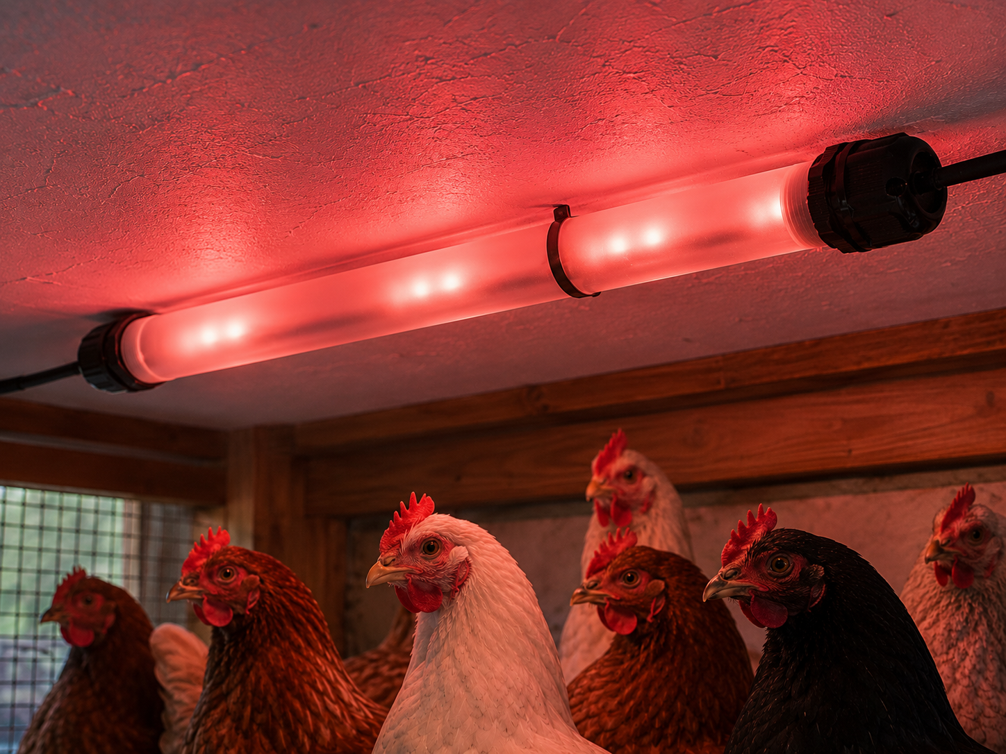 24" Animal Wellness LED Coop Light – Warm White (24V DC)