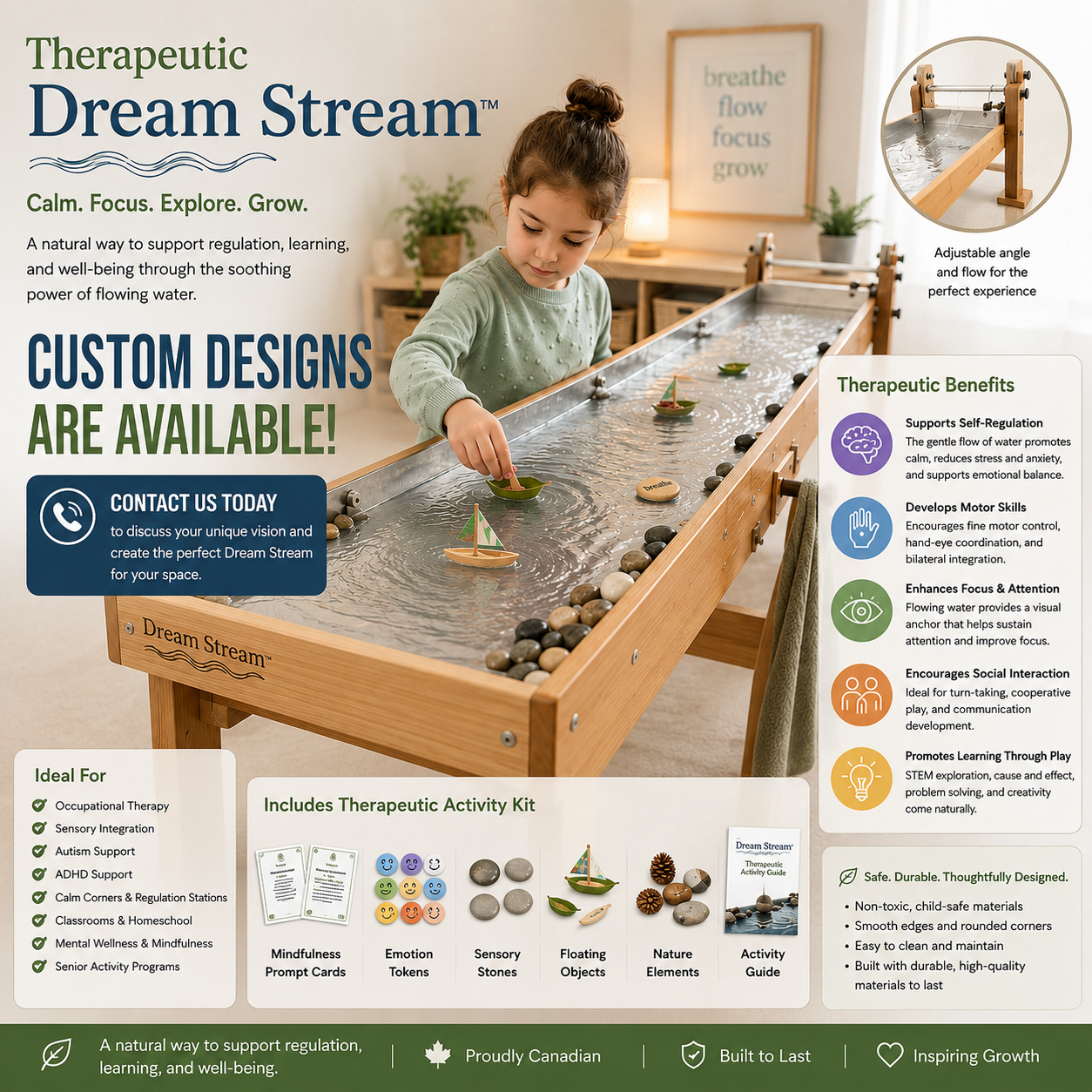 Project A: The Dream Stream a Sensory Experience