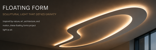Custom Floating Light Forms
