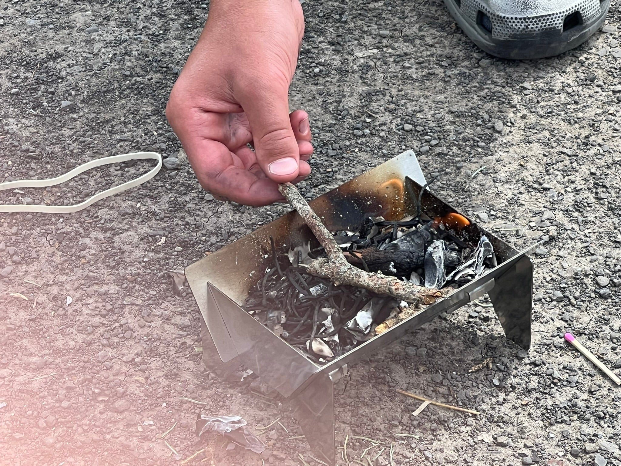 Project C: Learn to Burn Mini Fire Pit a  Sensory Experience
