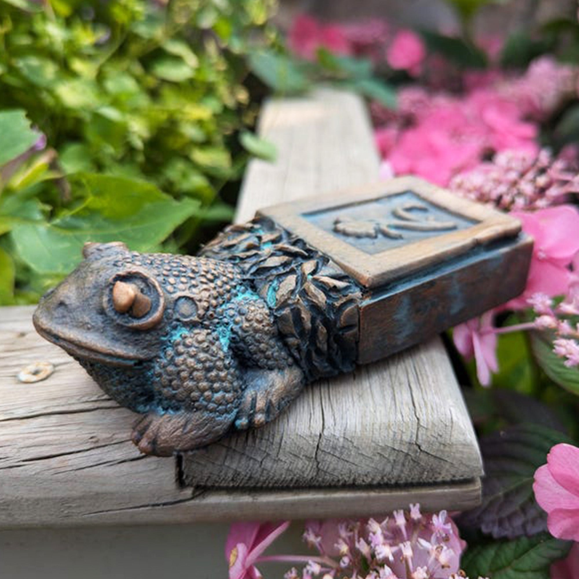 Planter Frog Feet - Copper Patina - Epoxy Science