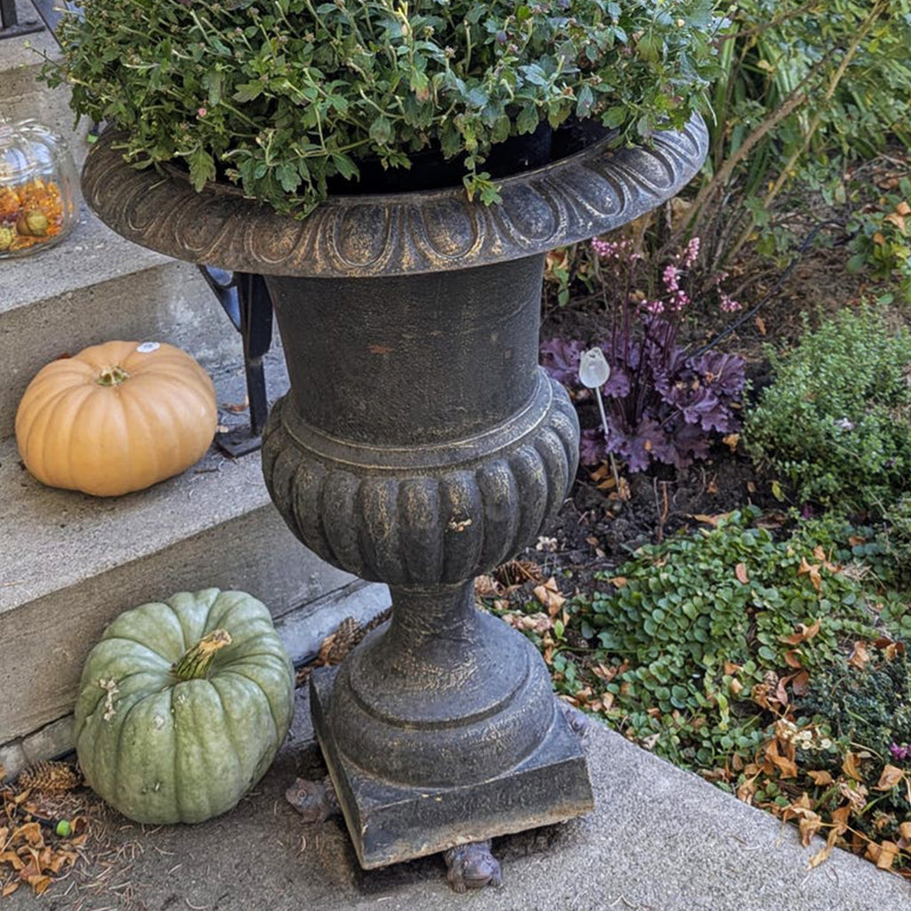 Project E: Copper Patina Epoxy Planter Frog Feet