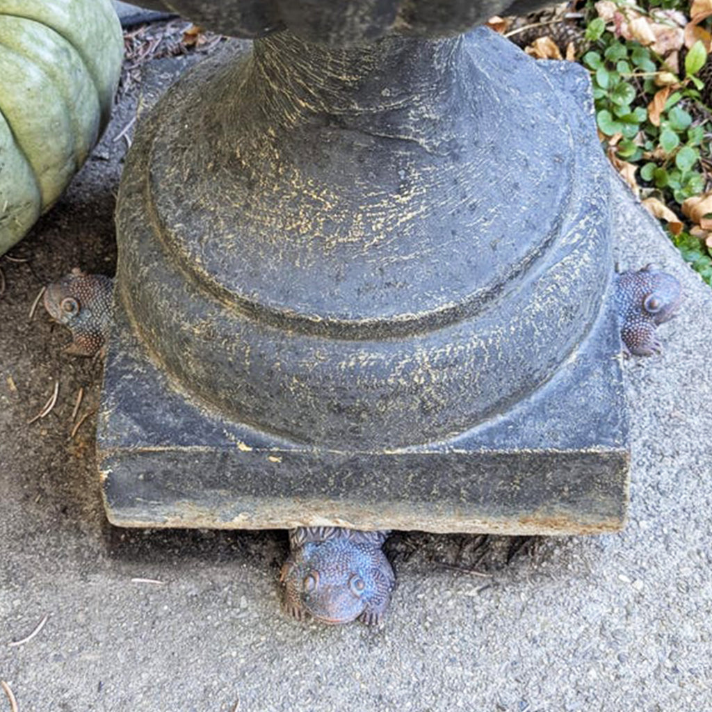 Project E: Copper Patina Epoxy Planter Frog Feet
