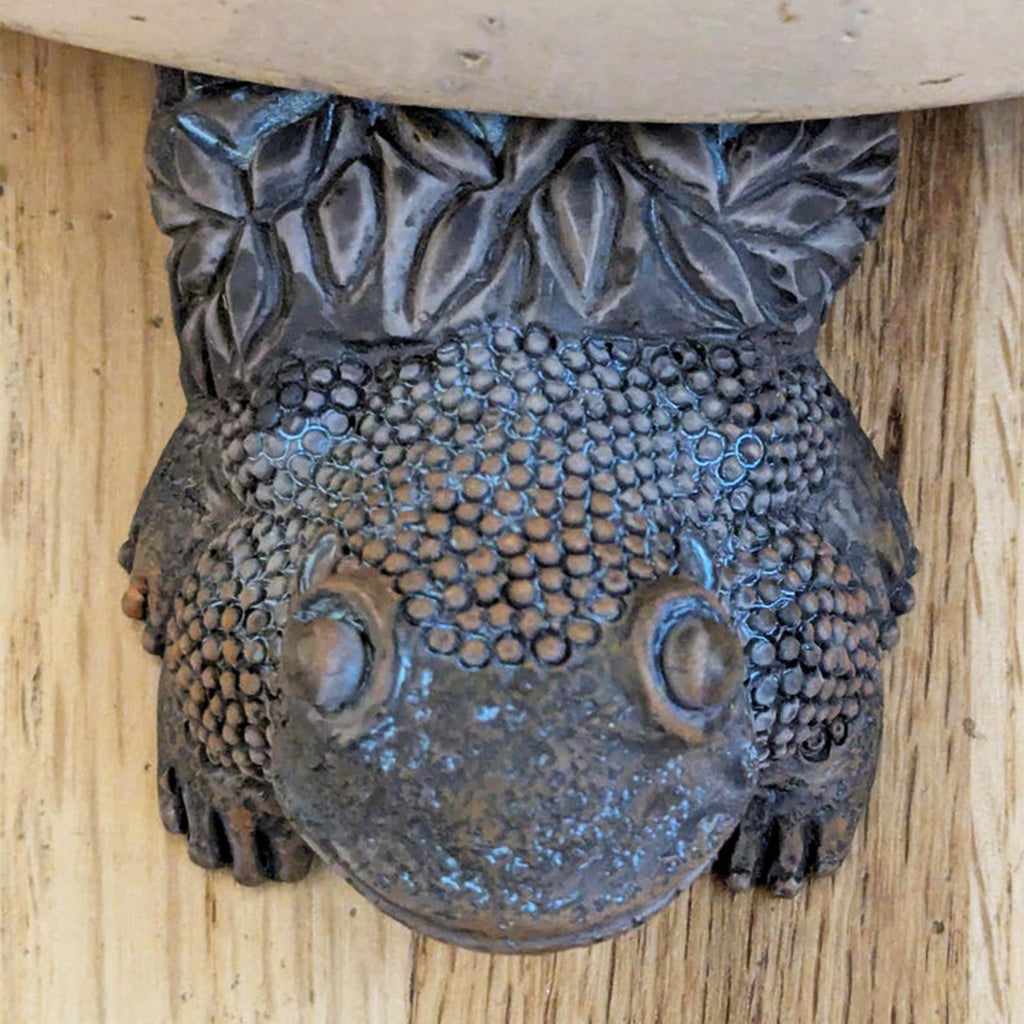 Project E: Copper Patina Epoxy Planter Frog Feet