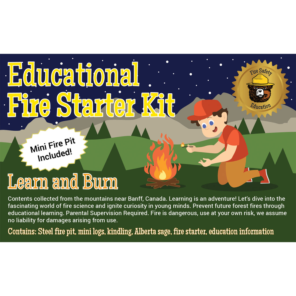 Project C: Learn to Burn Mini Fire Pit a  Sensory Experience