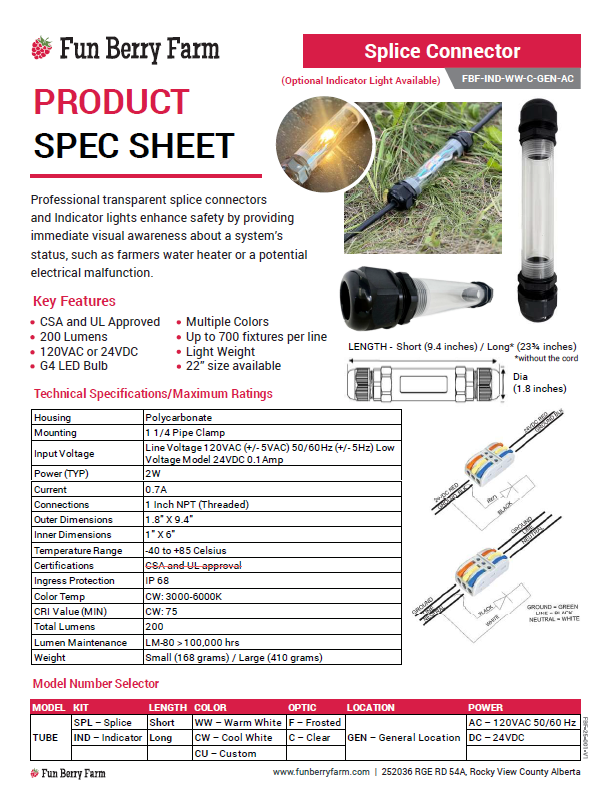 Project B: Inline Indicator Light Splice Kit